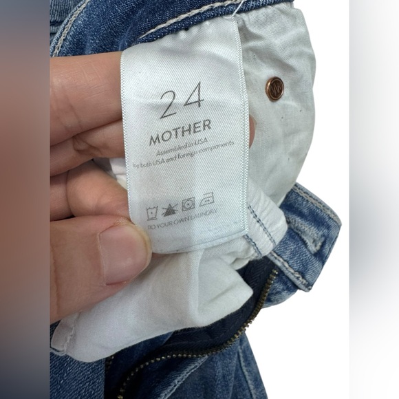 MOTHER Classic Indigo Straight Leg Jeans - Picture 12 of 14